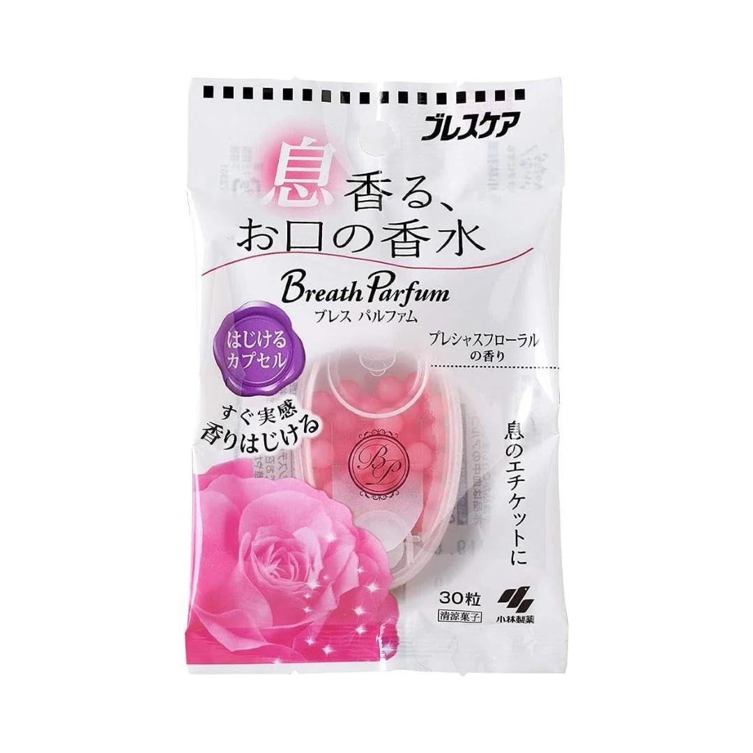 Breath Parfum Floral Scent Chewing Capsules For Bad Breath (Pack of 10)