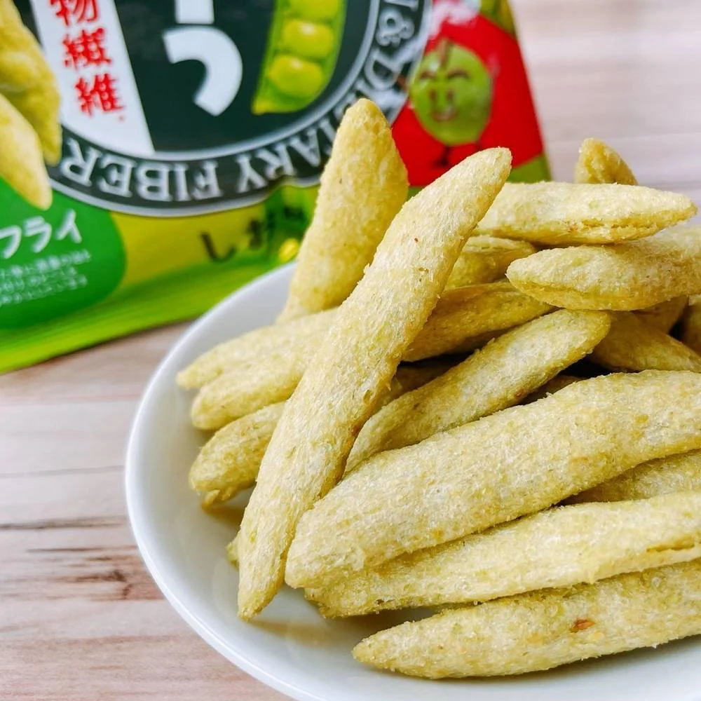 Calbee Sayaendo Baked Real Green Peas Chips Snack (Pack of 3) - Image 2