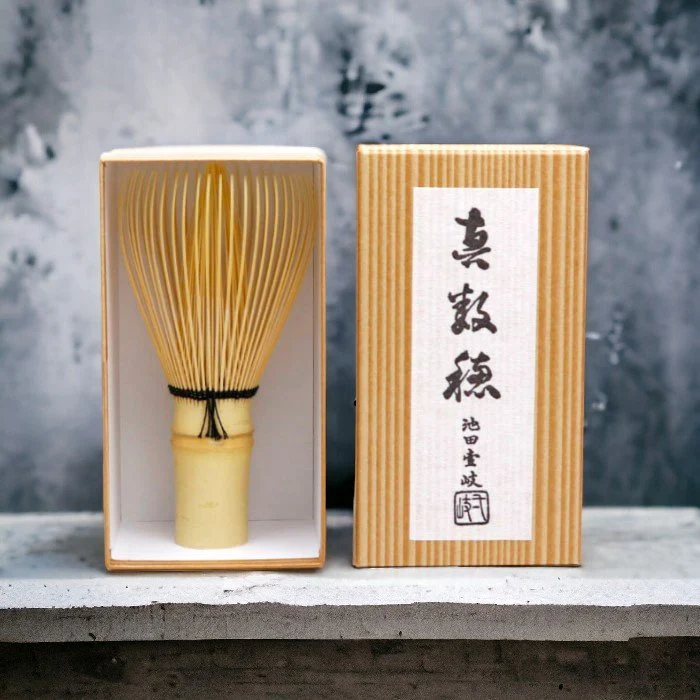 Chasen Traditional Handmade Matcha Whisk Japanese White Bamboo - Image 4
