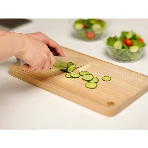Chitose Natural Paulownia Wood Hardwood Cutting Board - Image 2
