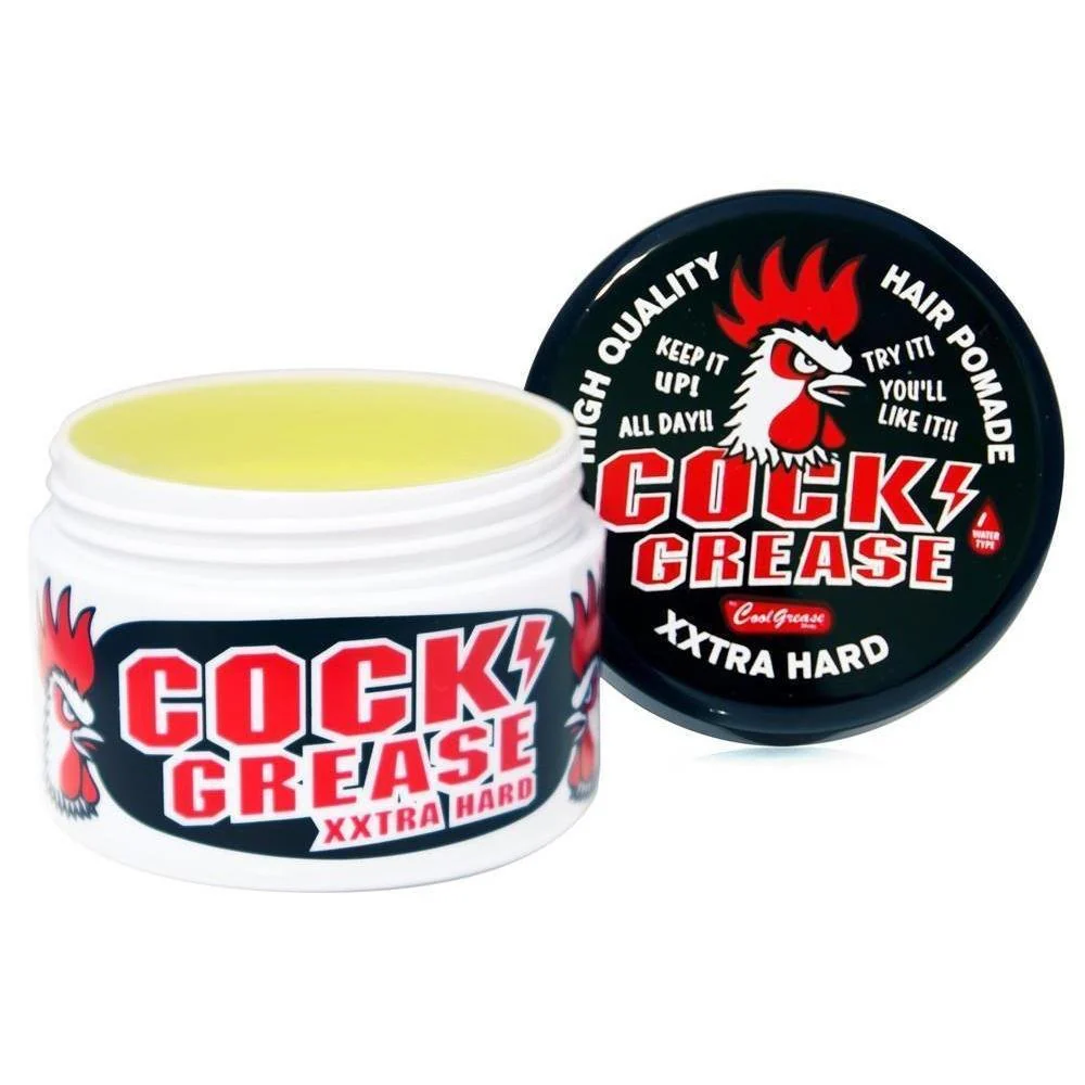 Cock Grease XXtra Hard Hair Pomade Strong Hold Styling Wax 210g - Image 2