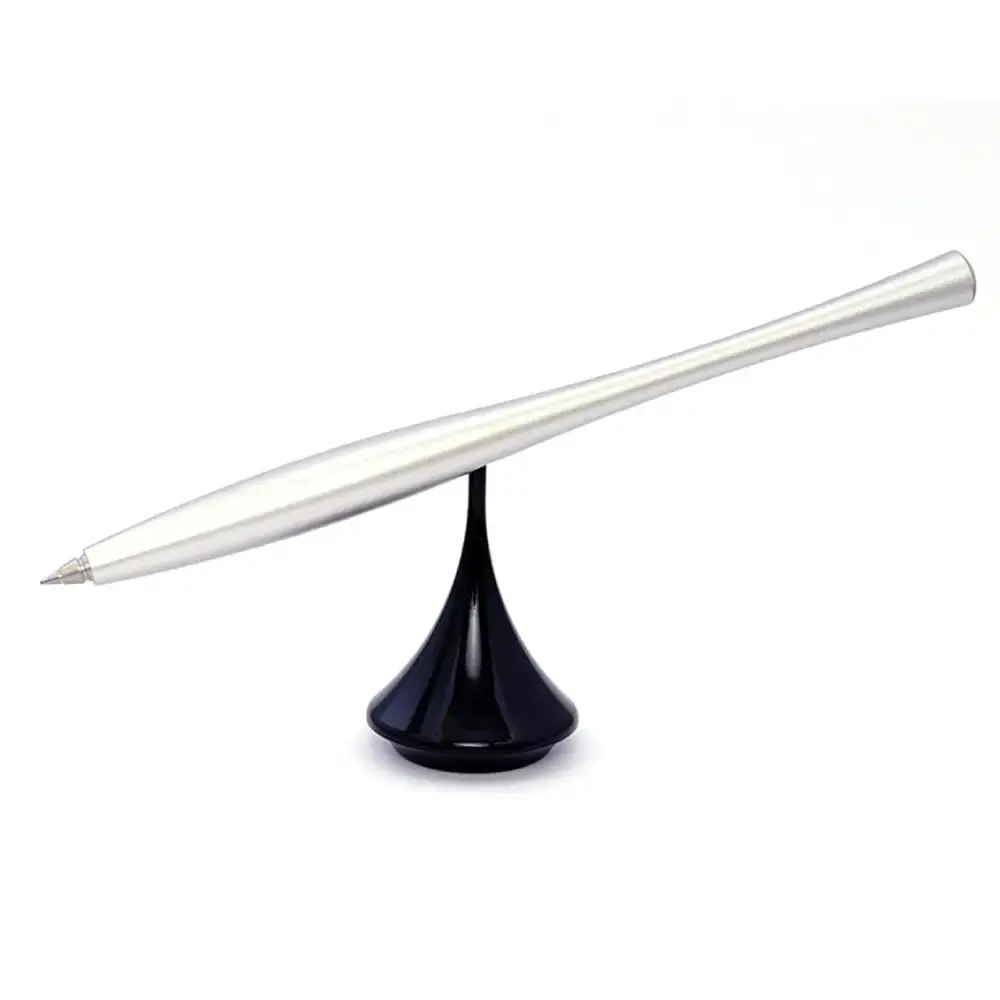 Delight Labo Black Metal Float Classic Ballpoint Pen ZE227C