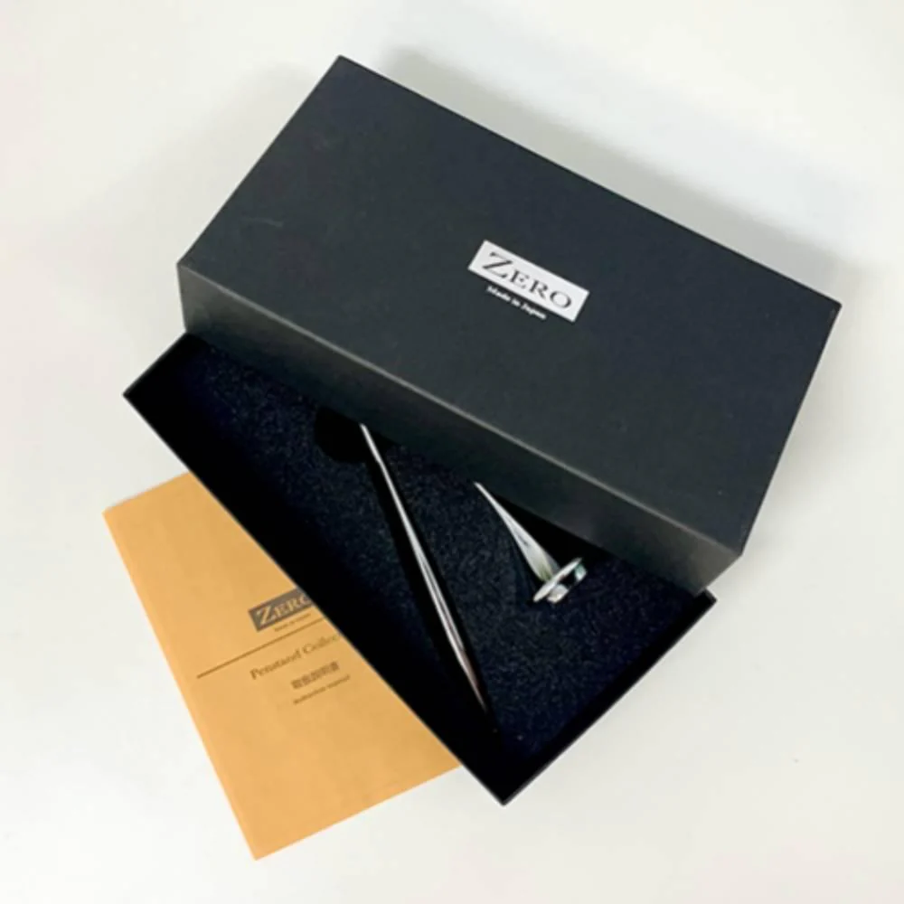 Delight Labo Black Metal Float Classic Ballpoint Pen ZE227C - Image 4