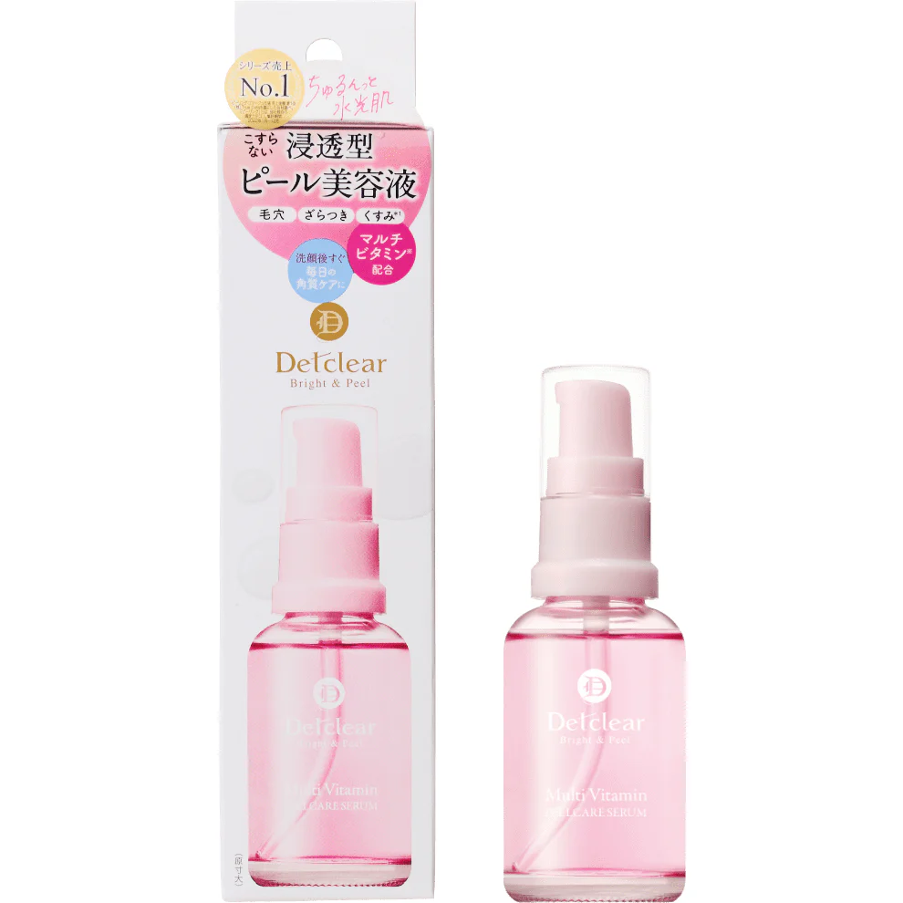 Detclear Bright & Peel Hydrating Multivitamin Exfoliating Serum 30ml