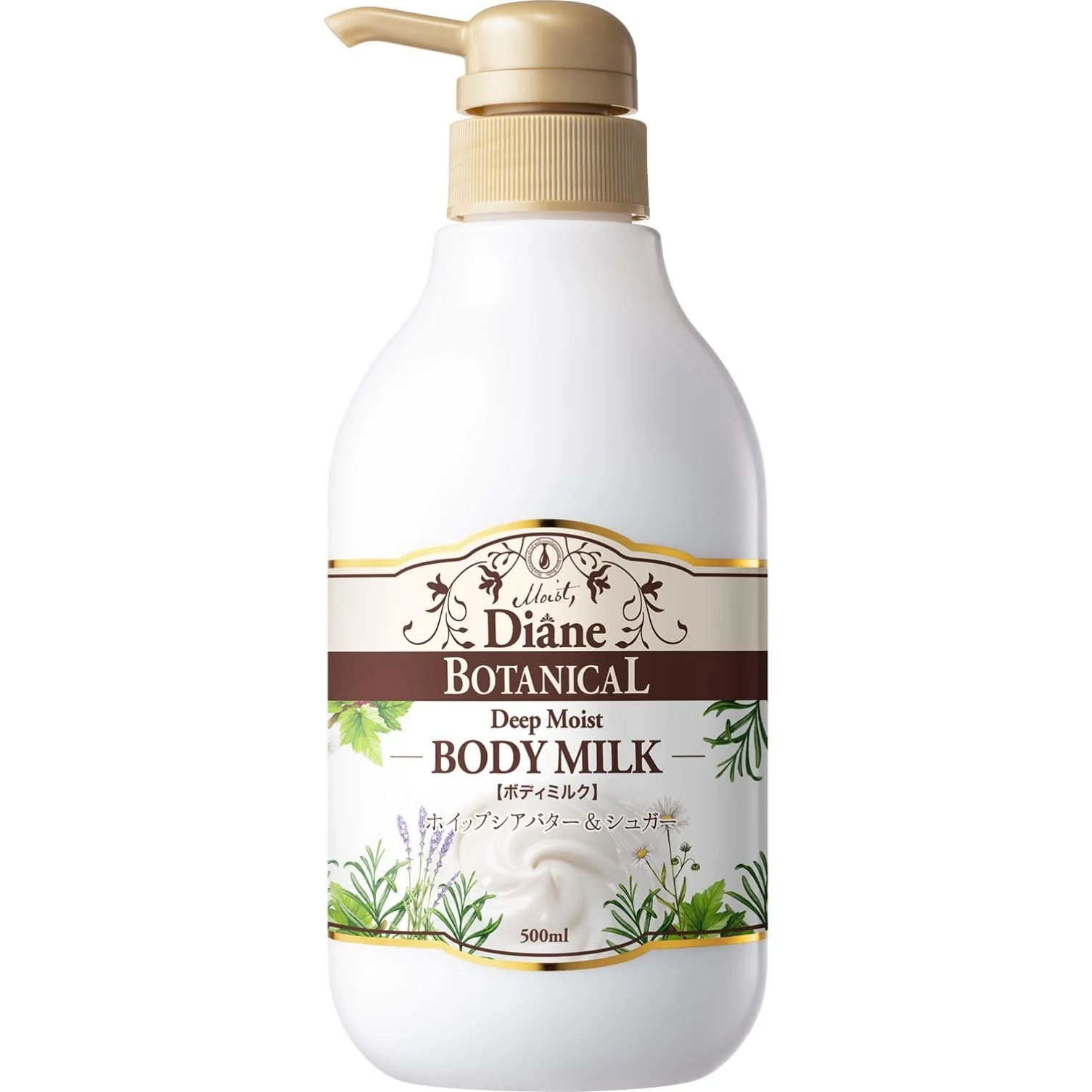 Diane Botanical Deep Moist Honey & Orange Scented Body Milk 500ml