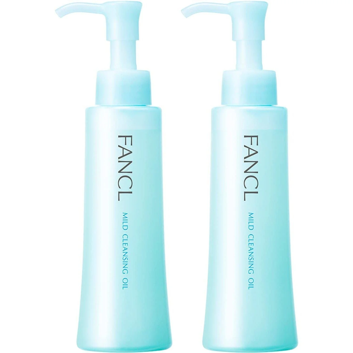 FANCL Mild Cleansing Oil Makeup Remover for Sensitive Skin 120ml (Pack of 2)