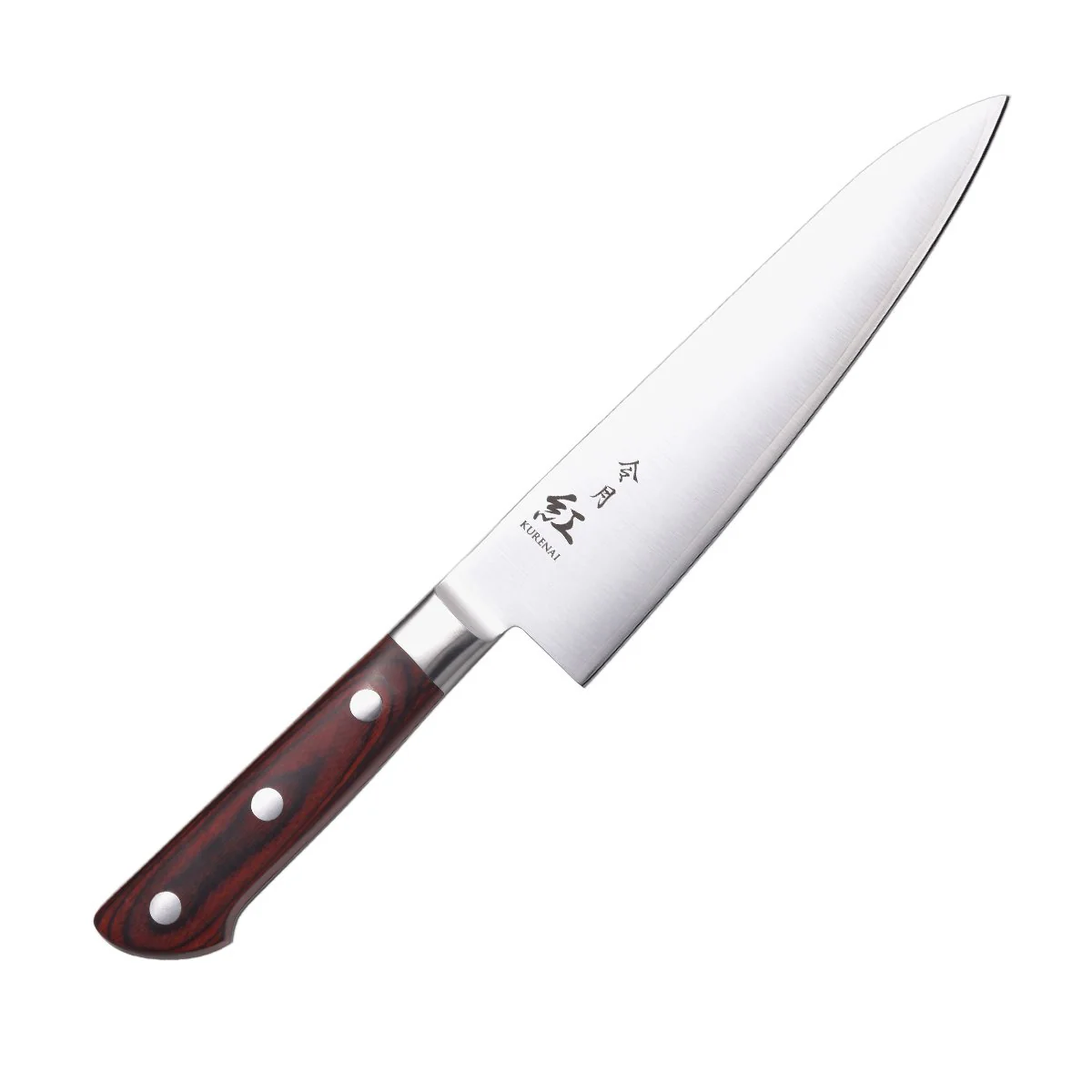 Kurenai Gyuto Knife Molybdenum Vanadium Japanese Chef Knife 180mm