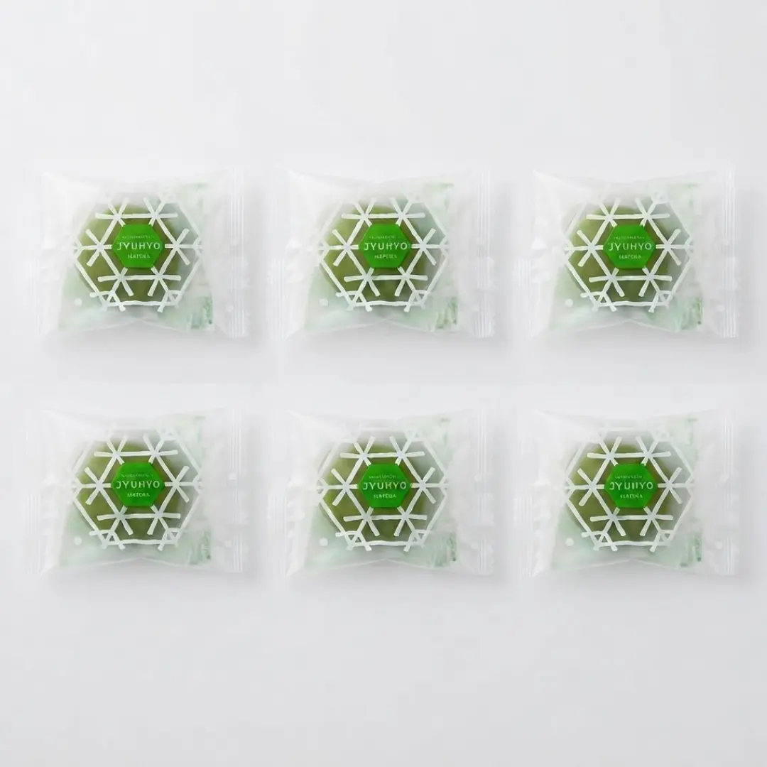 Hachimantai Juhyo Matcha Chocolate Coated Individual Marshmallow Cake (Pack of 6)