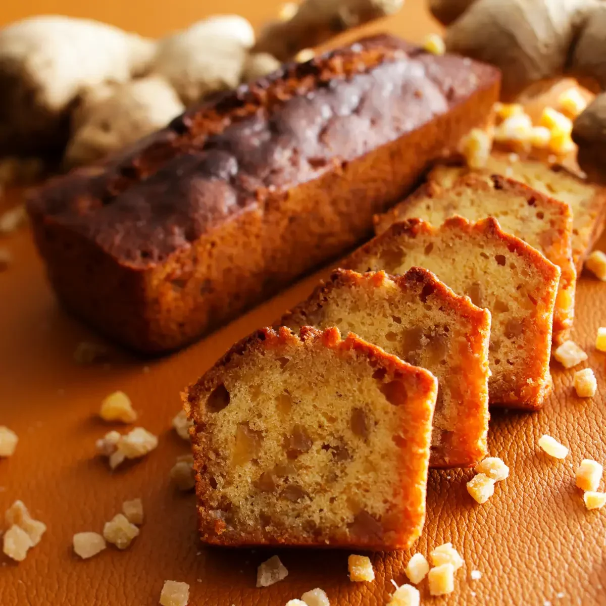 Handmade Ginger Pound Cake Flavored With 3-Year-Aged Mirin 260g
