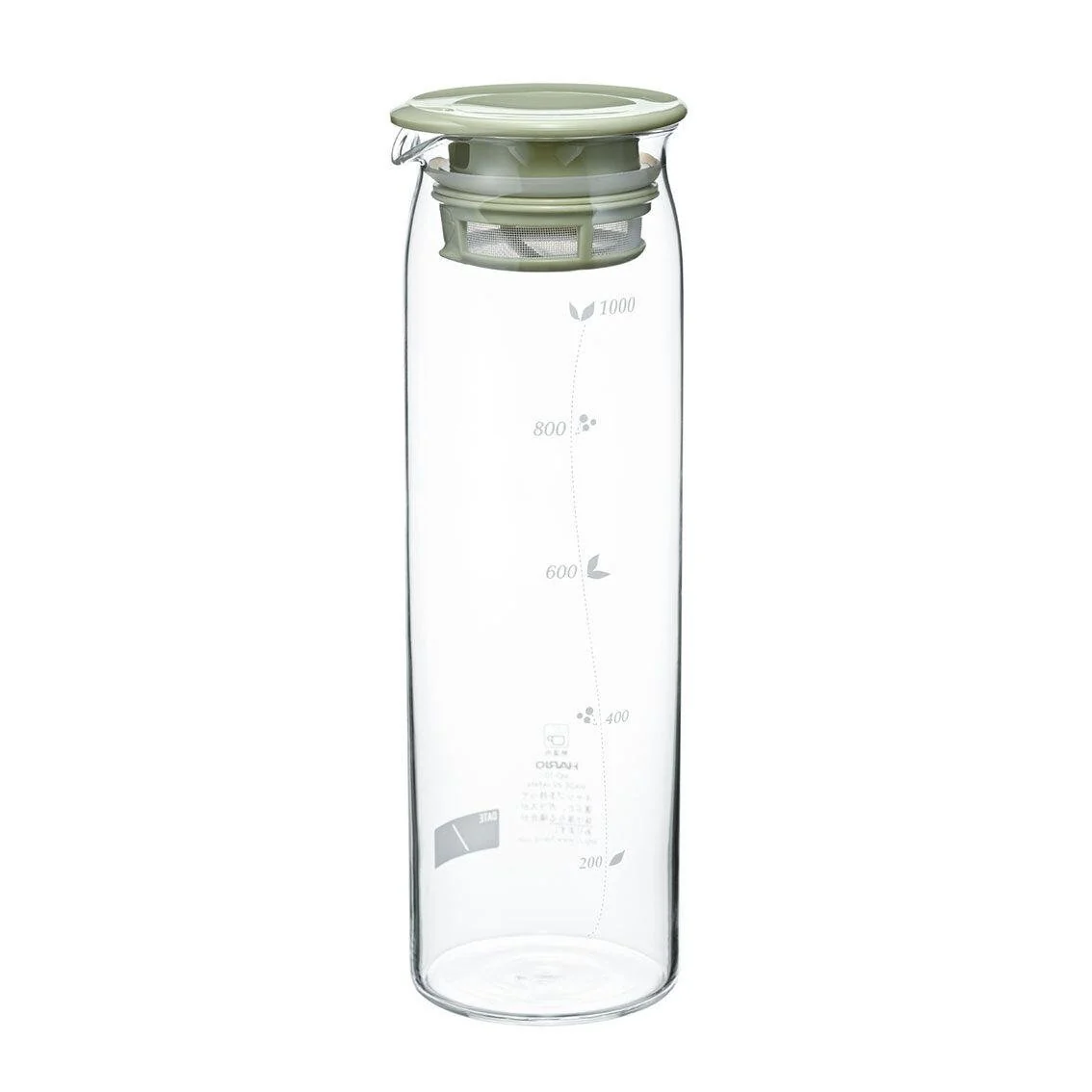 Hario Heat Resistant Glass Teapot Handy Brew Tea Maker 1L
