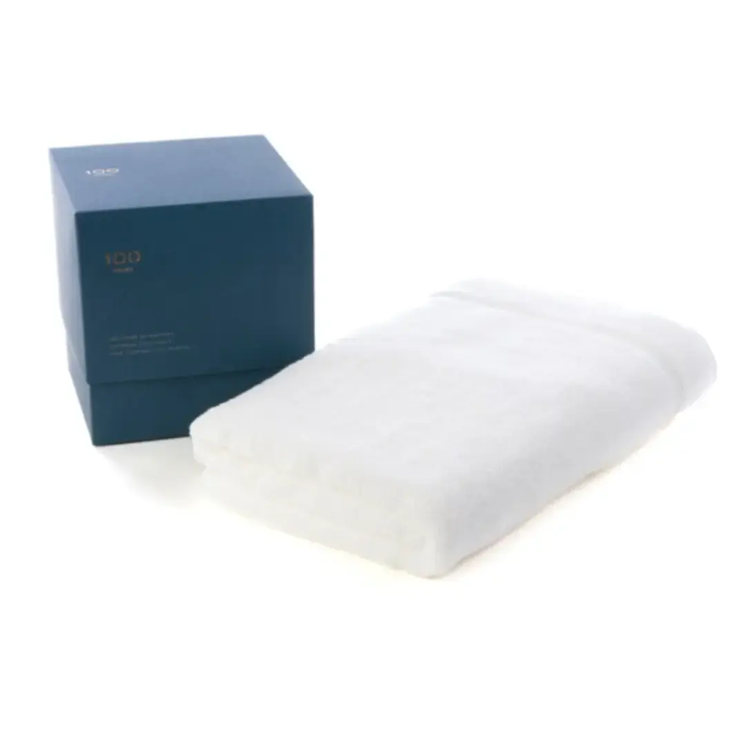 Hyaku Imabari 100% Cotton Bath Towel Soft & Fast Absorbent 60x120cm - Image 5