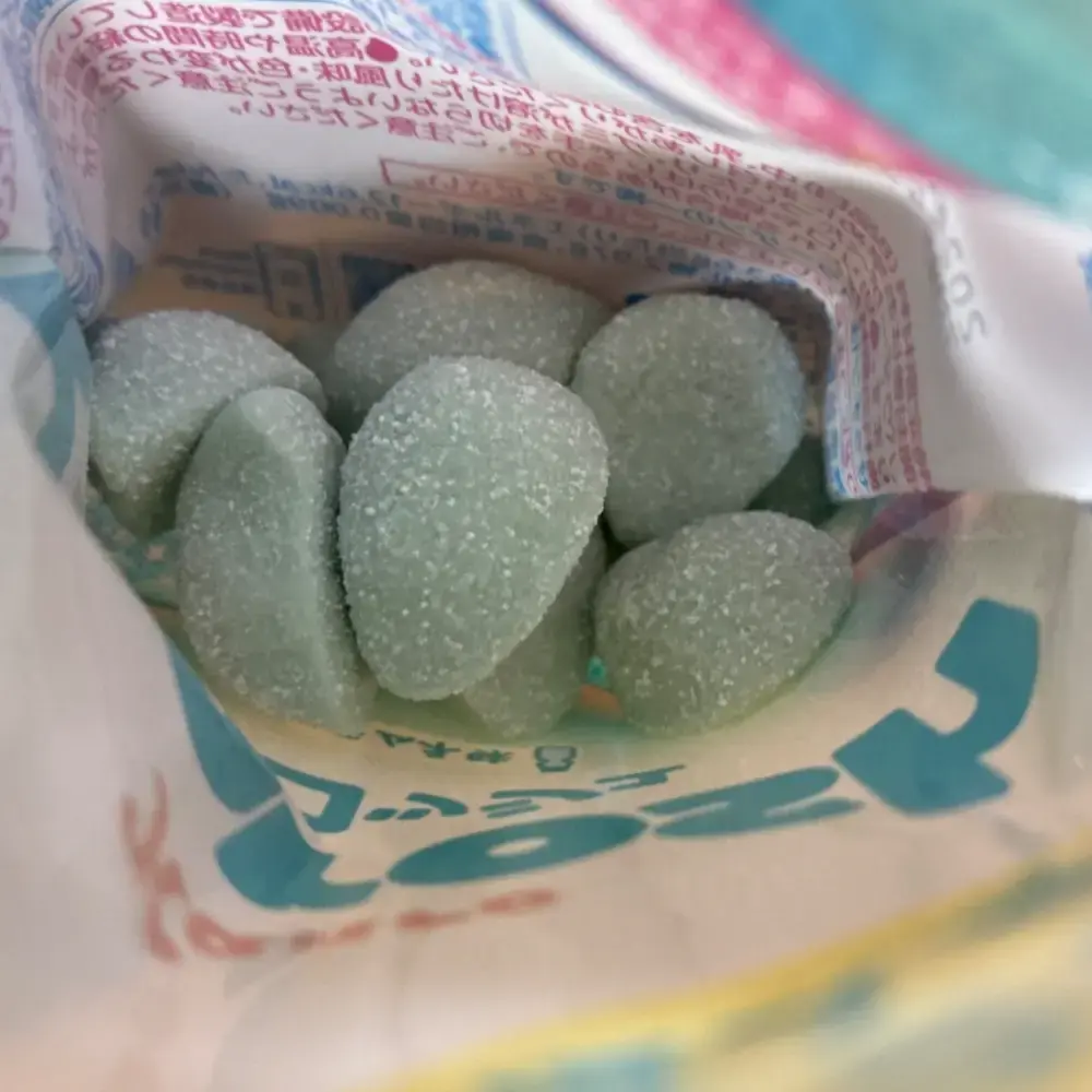 Kanro Marosh Ramune Soda Flavor Soft Chewy Gummy Candy 46g (Pack of 6) - Image 3