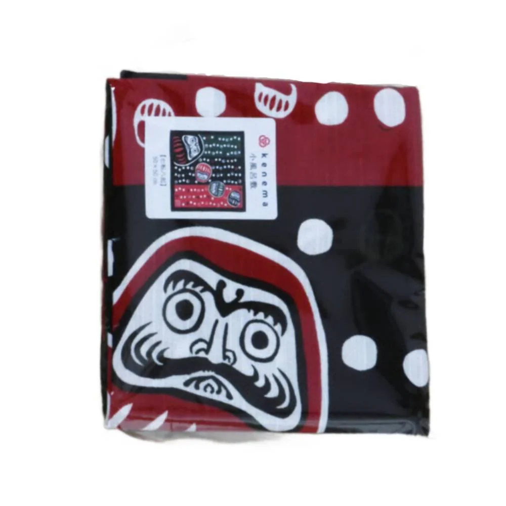 Kenema Furoshiki Nanakorobiyaoki Small Black Cotton Wrapping Cloth 50cm - Image 2