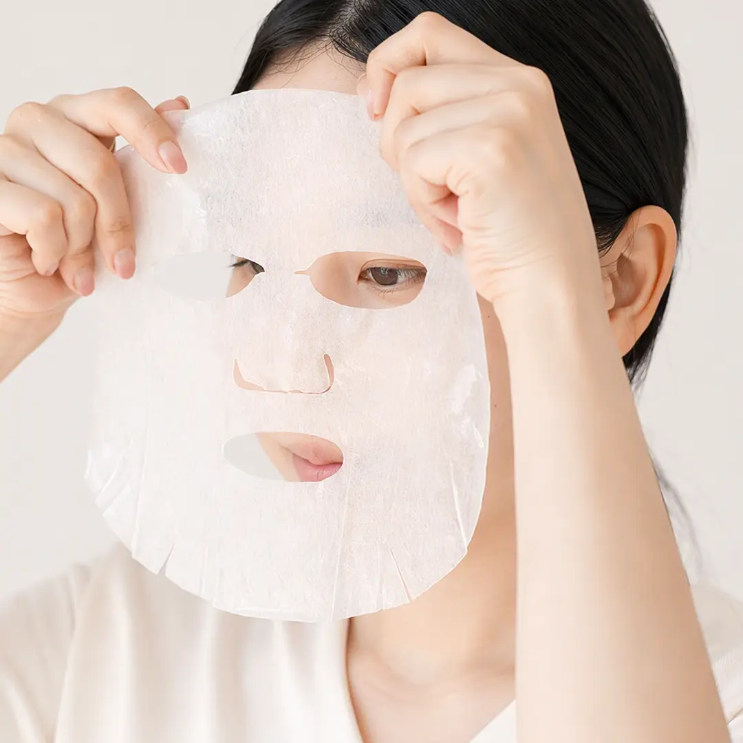 Kinuya Japanese Silk 2-Step Sheet Mask Hydrating Facial Mask & Cream Set - Image 3