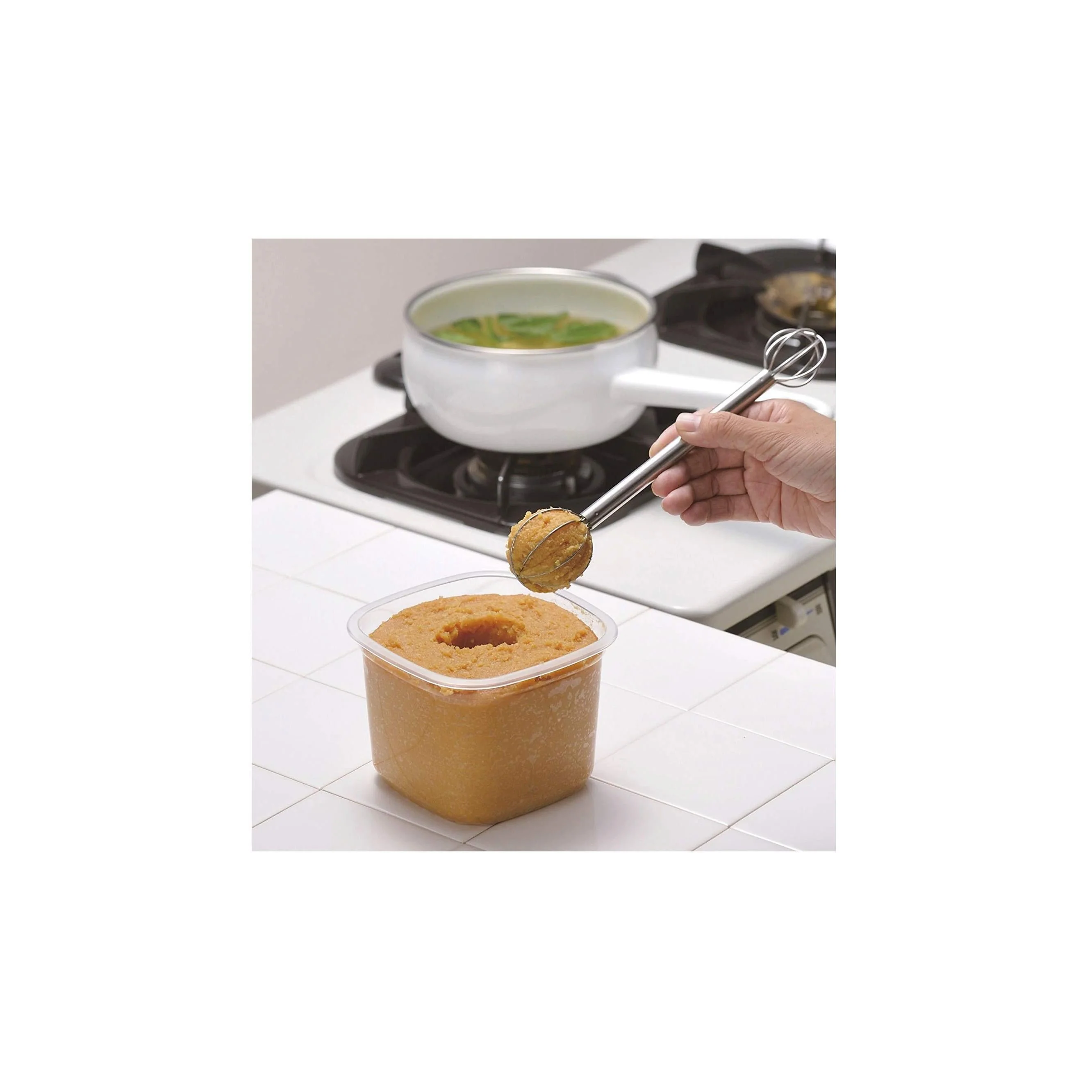 Leye Miso Muddler And Whisk Kitchen Tool for Miso Soup LS1500 - Image 2