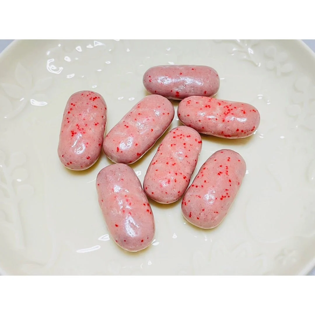 Meiji Galbo Strawberry Covered Chocolate Cookie Chunks 58g - Image 2