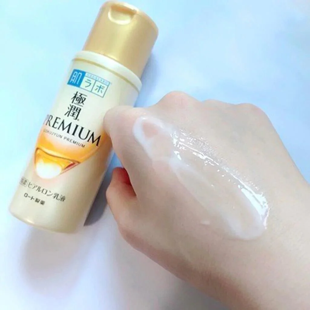 Hada Labo Gokujyun Premium Super Hyaluronic Milky Lotion 140ml - Image 2