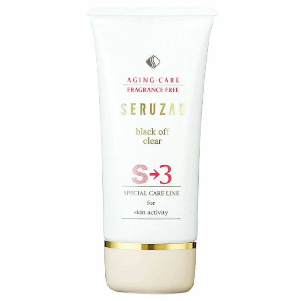 Seruzad Black Off Clear Fragrance-Free Natto Exfoliating Gel 115g