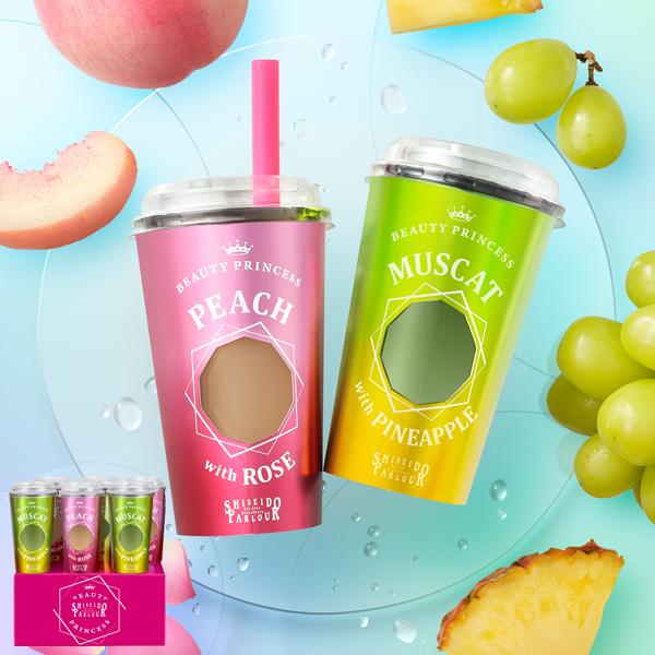 Shiseido Parlour Beauty Princess Collagen Fruit Jelly Drink Set 6 Cups - Image 2