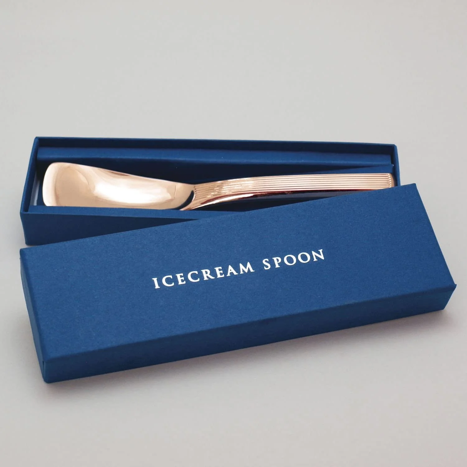 Todai Luxury Ice Cream Spoon Copper Easy Scoop Hard Ice Cream 15cm