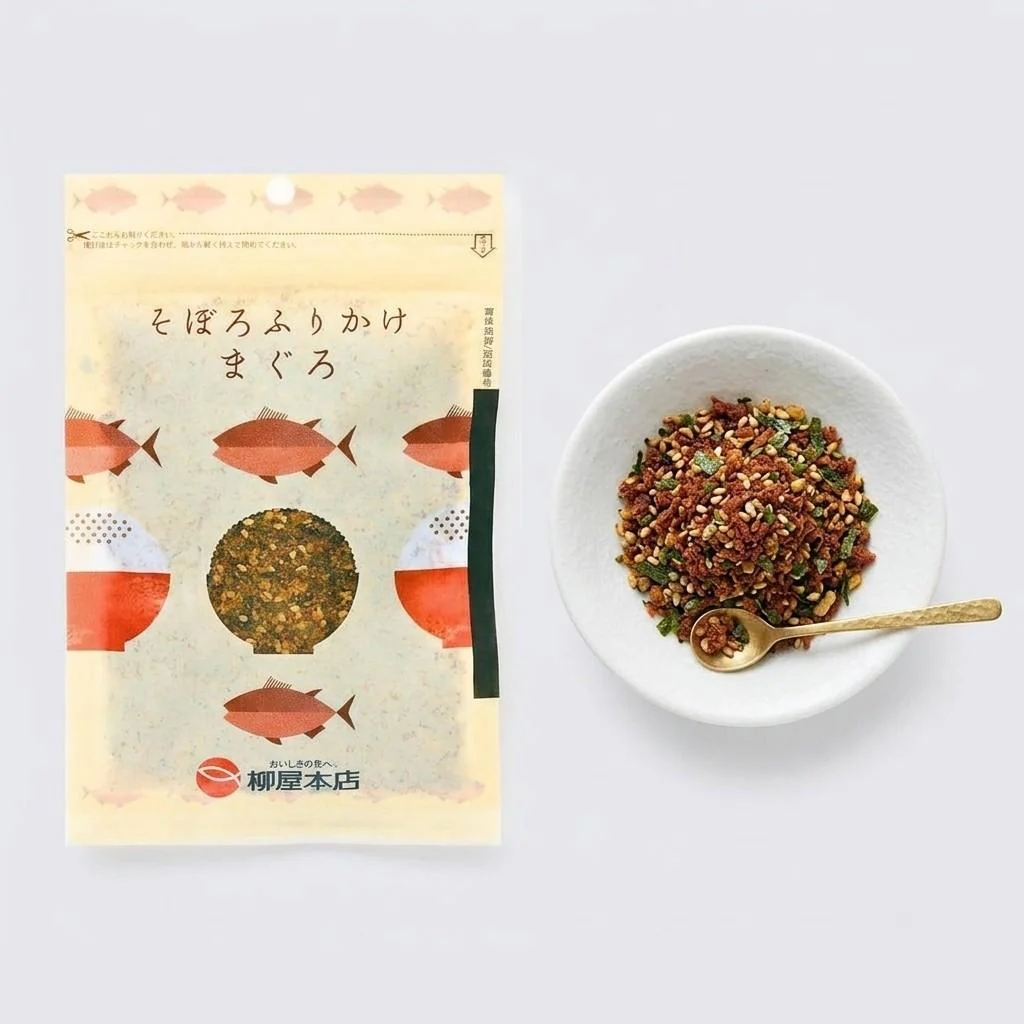 Yanagiya Furikake Maguro Soboro Minced Tuna 70g - Image 3