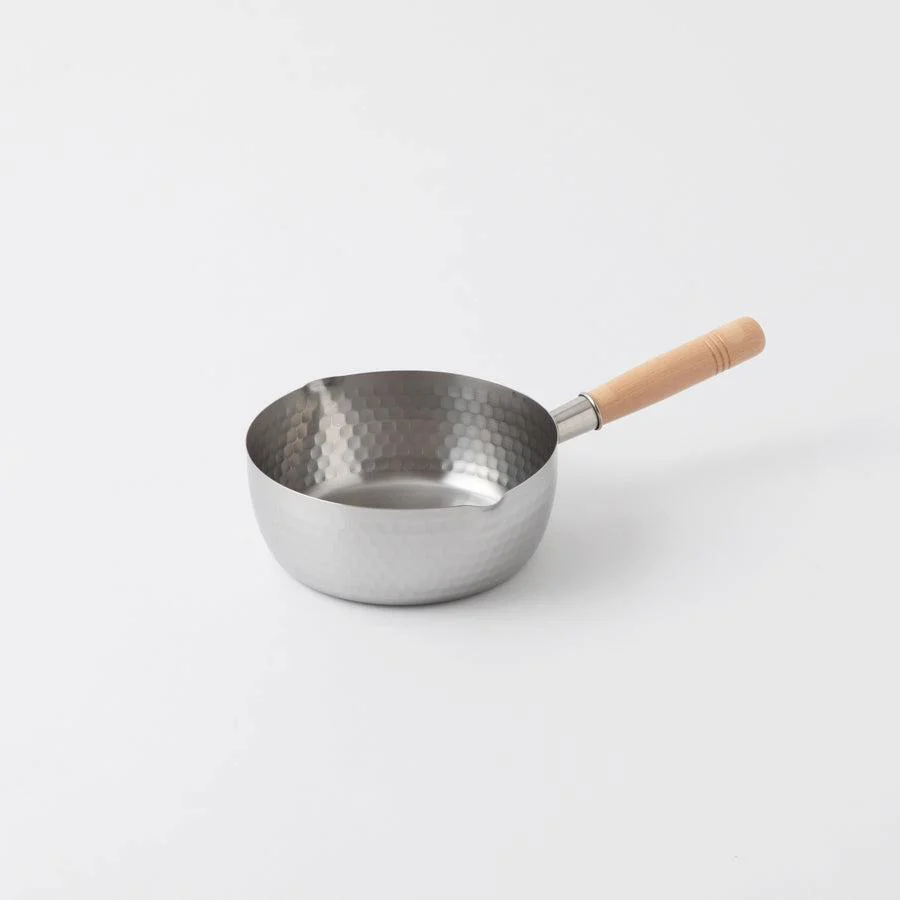 Yoshikawa Yukihira Saucepan Stainless Steel Pot 2.2 Quart 20cm YH6753